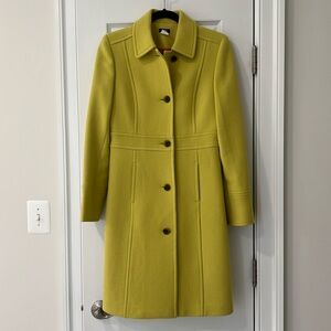 J Crew Double Cloth Coat